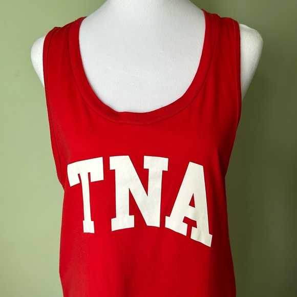 Aritzia TNA Pandora Dress Red - Picture 6 of 11